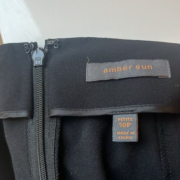 Amber Sun business pants slacks size 10 petite - Picture 5 of 8